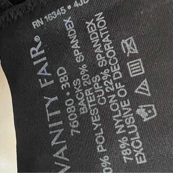 3 Vanity Fair bras style  76080 EUC - Picture 3 of 3